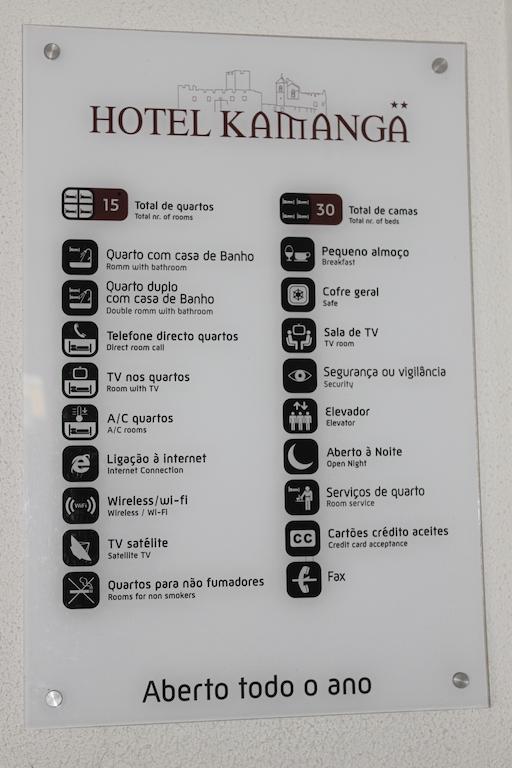 Hotel Kamanga Tomar Eksteriør billede